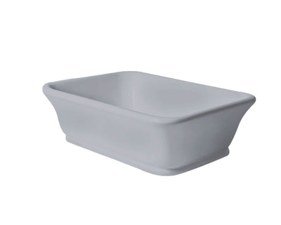 Kirkham 52 x 38 TitanCast Solid Surface Basin - Special Finish - Powder Grey