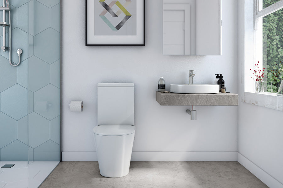 Renee Rimless Uni Back-To-Wall Toilet Suite