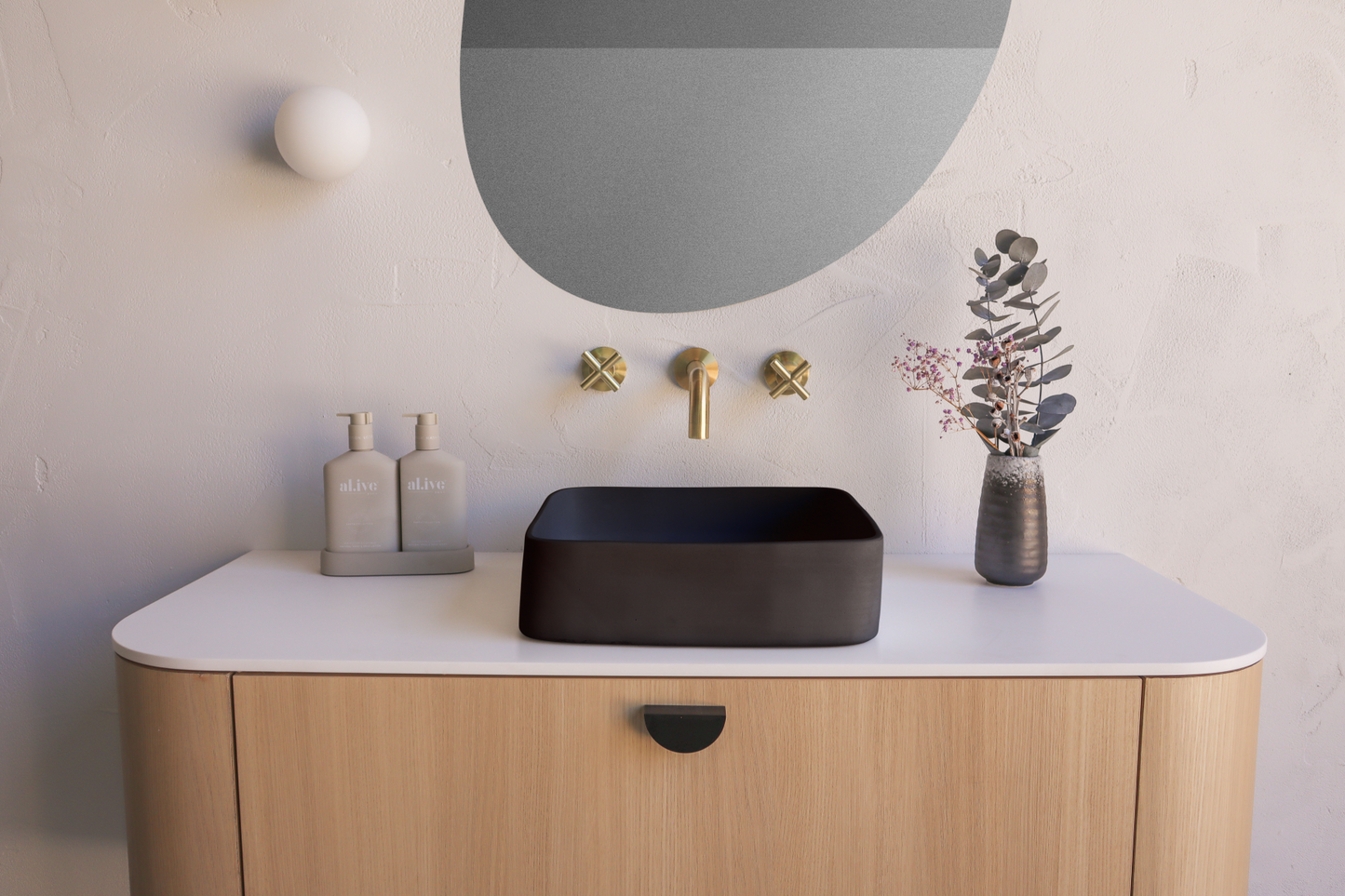 Cast Basin (Charcoal)
