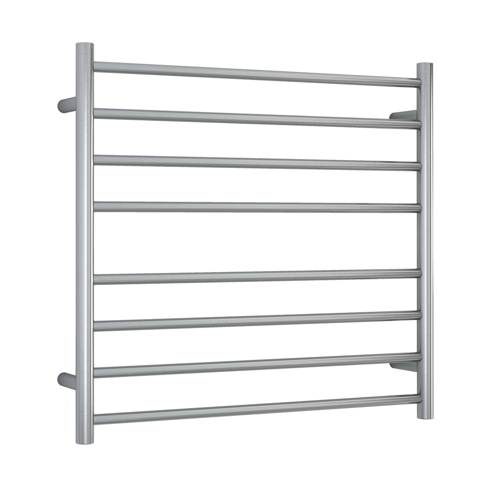 SRB33M Brushed Round Ladder Heated Towel Rail