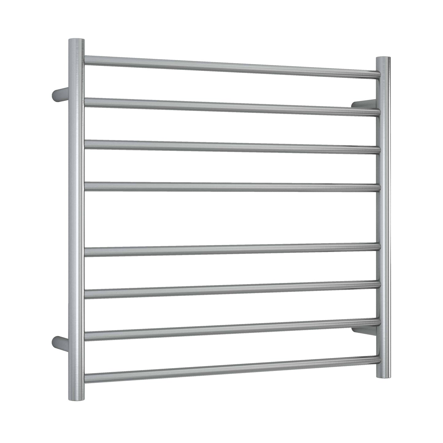 SRB33M Brushed Round Ladder Heated Towel Rail