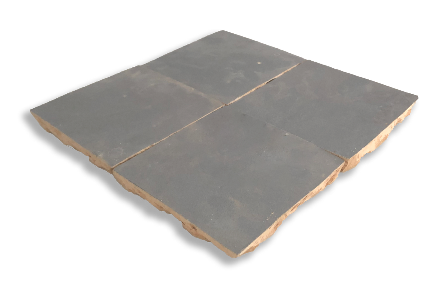 Medina Pewter Grey Moroccan Zellige Square Tile