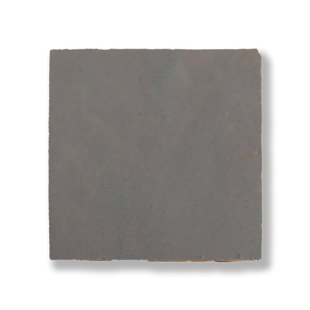 Medina Pewter Grey Moroccan Zellige Square Tile