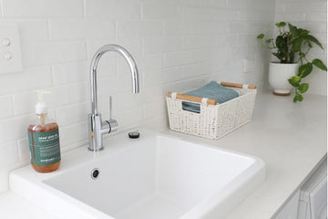 Ravine 66 x 51 Fine Fireclay Inset Sink — Fireclay & Ceramic, Kitchen Sinks