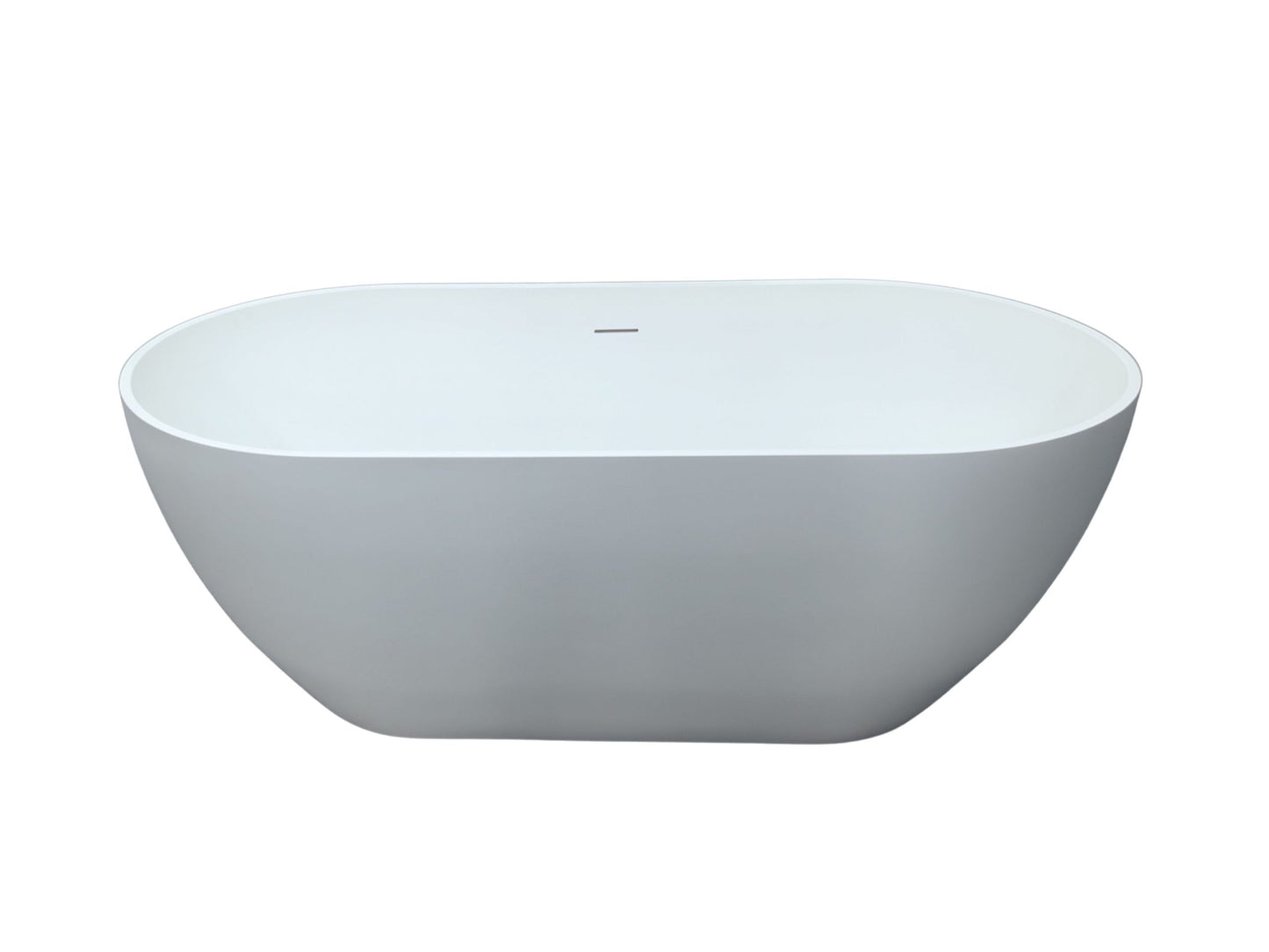 Lucia VX19 1700 Freestanding Stone Bath with Overflow
