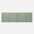 Chester Federation wall hung PVC Cabinet Matte Grey