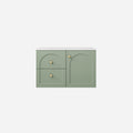 Chester Federation wall hung PVC Cabinet Matte Grey