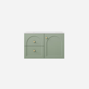 Chester Federation wall hung PVC Cabinet Matte Grey
