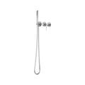Meira Wall Mixer with Diverter & Hand Shower Trim Kit - Chrome