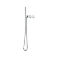 Cahya Wall Progressive Mixer with Diverter & Hand Shower Trim Kit - Chrome