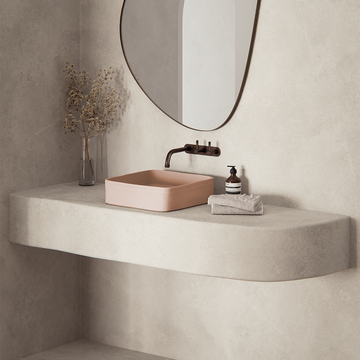 Cylinder - Funl Basin (Blush Pink)