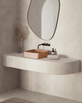 Cast Basin (Pastel Peach)