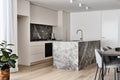 ROUND PINLESS PICCOLA PULL OUT KITCHEN MIXER TAP