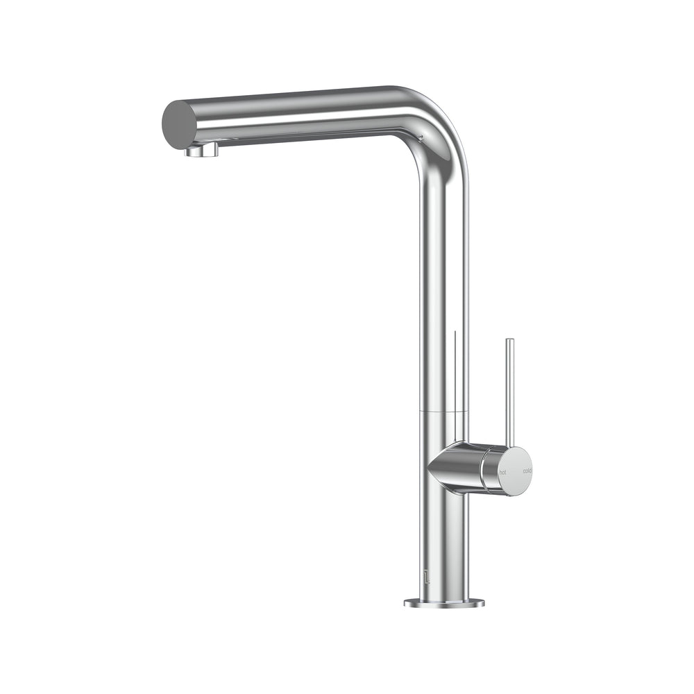 Argia Sink Mixer 220 Right Angle Spout Lead Free - Chrome