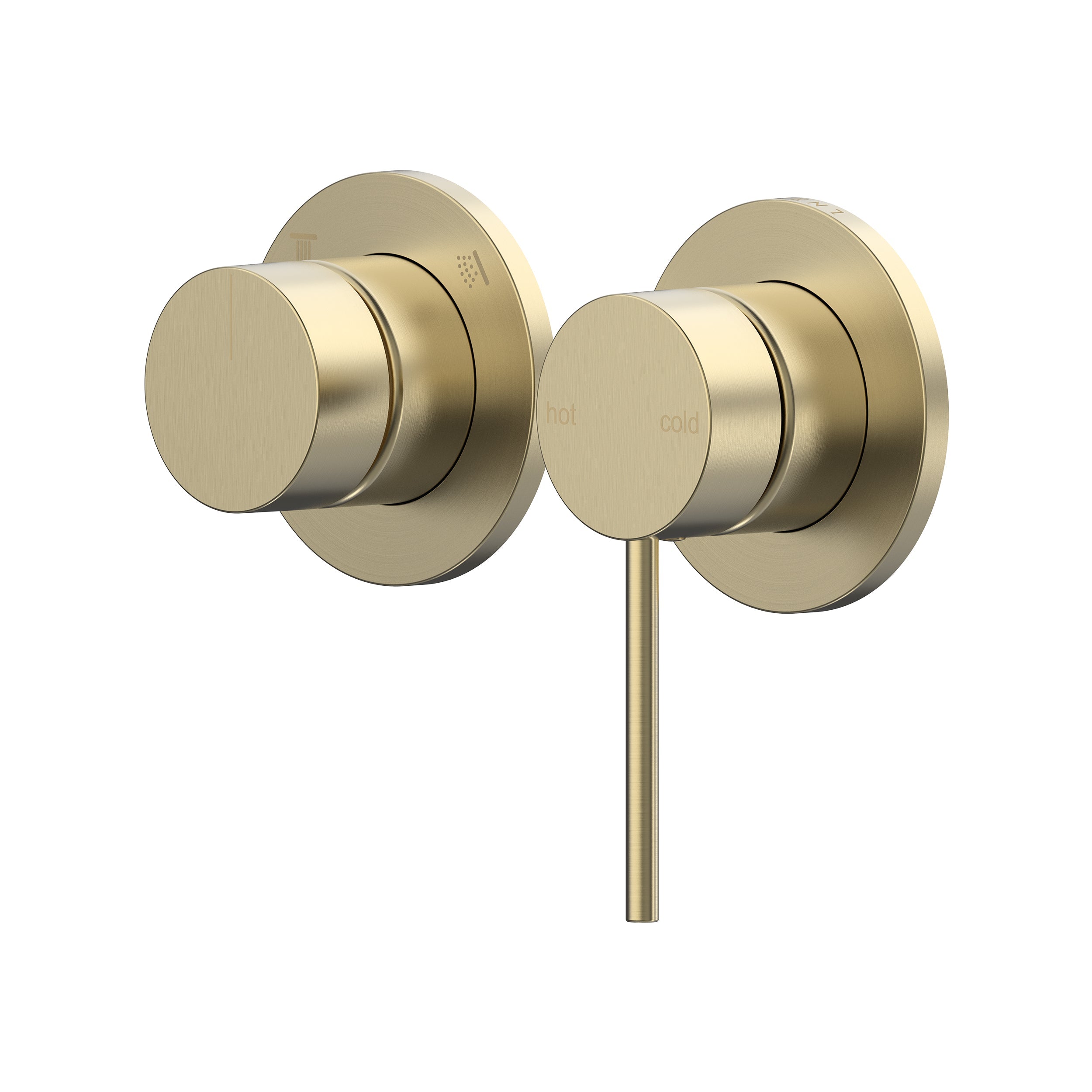 Argia Shower/Wall Mixer with Diverter Lead Free - Brushed Gold [PVD]