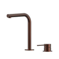 Argia Hob Basin Mixer Set 175 Right Angle Spout Lead Free - Chocolate Bronze