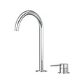Argia Hob Basin Mixer Set 175 Curved Spout Lead Free - Chrome