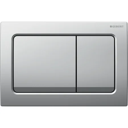 Geberit Alpha01 Square Flush Button – Bright Chrome 115.055.21.1