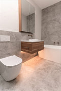 MEIR SIGMA 21 DUAL FLUSH PLATES TO SUIT GEBERIT PVD BRUSHED NICKEL