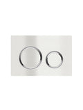 MEIR SIGMA 21 DUAL FLUSH PLATES TO SUIT GEBERIT PVD BRUSHED NICKEL