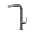 Meira Sink Mixer 220 Right Angle Spout Lead Free - Brushed Nickel [PVD]