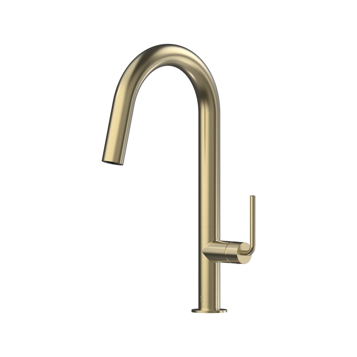 Meira Sink Mixer 200 Curved Spout Lead Free - Brushed Gold [PVD]