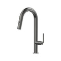 Meira Pull Out Spray Sink Mixer 200 Curved Spout Lead Free - Matte Black [Electroplated]