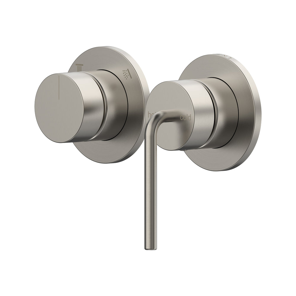Meira Shower/Wall Mixer with Diverter Lead Free - Brushed Nickel [PVD]