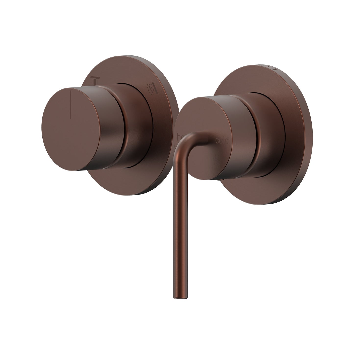 Meira Shower/Wall Mixer with Diverter Lead Free - Chocolate Bronze