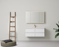 New Hamilton Federation Slim Wall Hung Cabinet Matte White