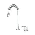 Meira Hob Sink Mixer Set 200 Curved Spout Lead Free - Chrome