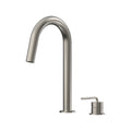 Meira Hob Sink Mixer Set 200 Curved Spout Lead Free - Gun Metal [PVD]