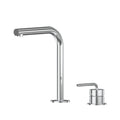 Meira Hob Basin Mixer Set 175 Right Angle Spout Brushed Gold Lead Free - Chrome