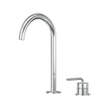 Meira Hob Basin Mixer Set 175 Curved Spout Brushed Gold Lead Free - Chrome