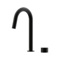 Cahya Hob Progressive Sink Mixer Set 200 Curved Spout Brushed Gold Lead Free - Matte Black [Electroplated]