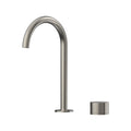 Cahya Hob Progressive Basin Mixer Set 175 Curved Spout Lead Free - Brushed Gold [PVD]