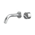 Cahya Wall Basin/Bath Progressive Mixer Set 180 Curved Spout Lead Free - Chrome