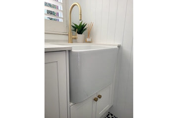 Tribo 60 X 42 Fine Fireclay Sink — Fireclay & Ceramic, Kitchen Sinks