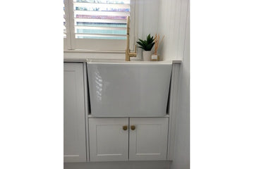 Tribo 60 X 42 Fine Fireclay Sink — Fireclay & Ceramic, Kitchen Sinks