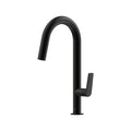 Sereia Sink Mixer 200 Curved Spout Lead Free - Matte Black [Electroplated]