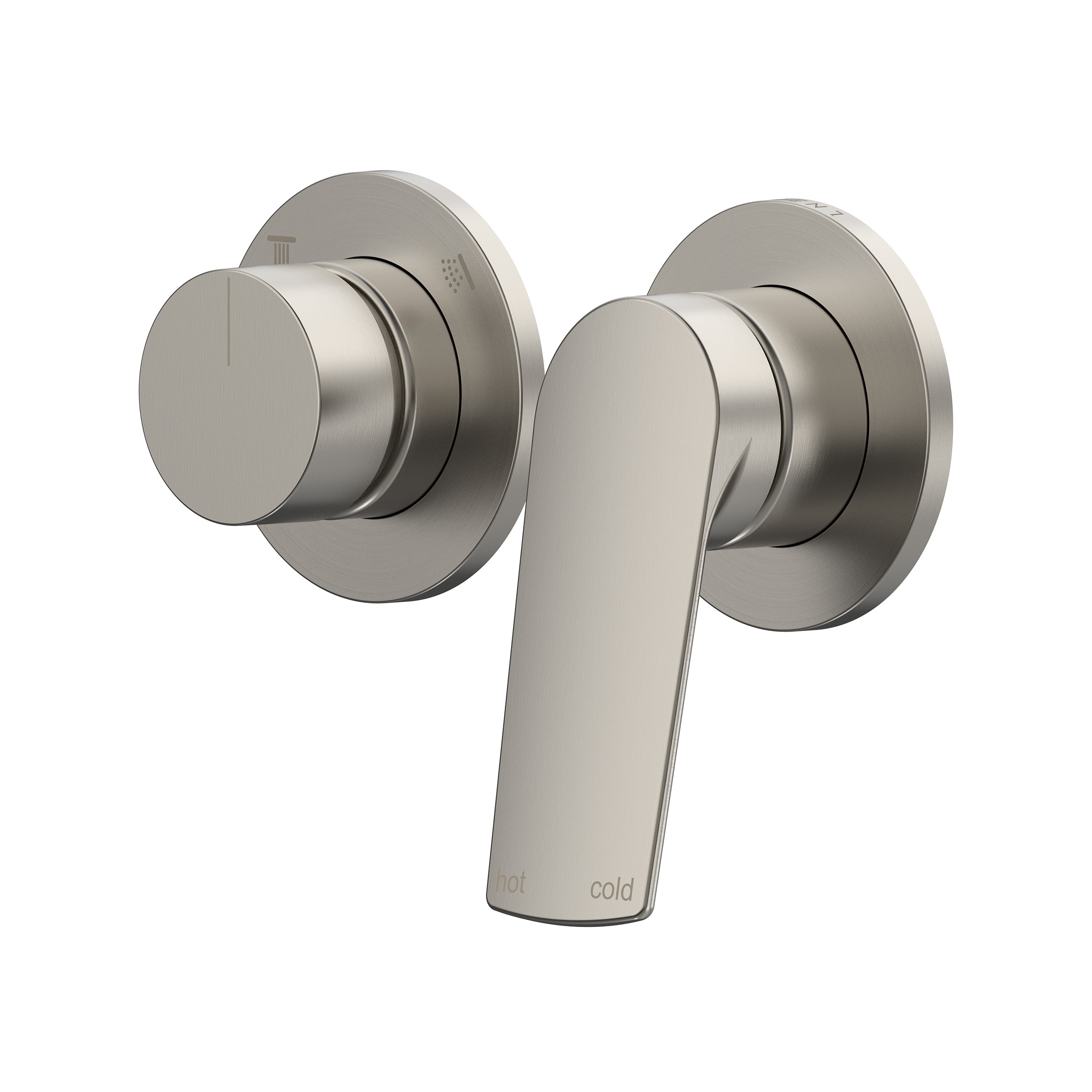 Sereia Shower/Wall Mixer with Diverter Lead Free - Brushed Nickel [PVD]