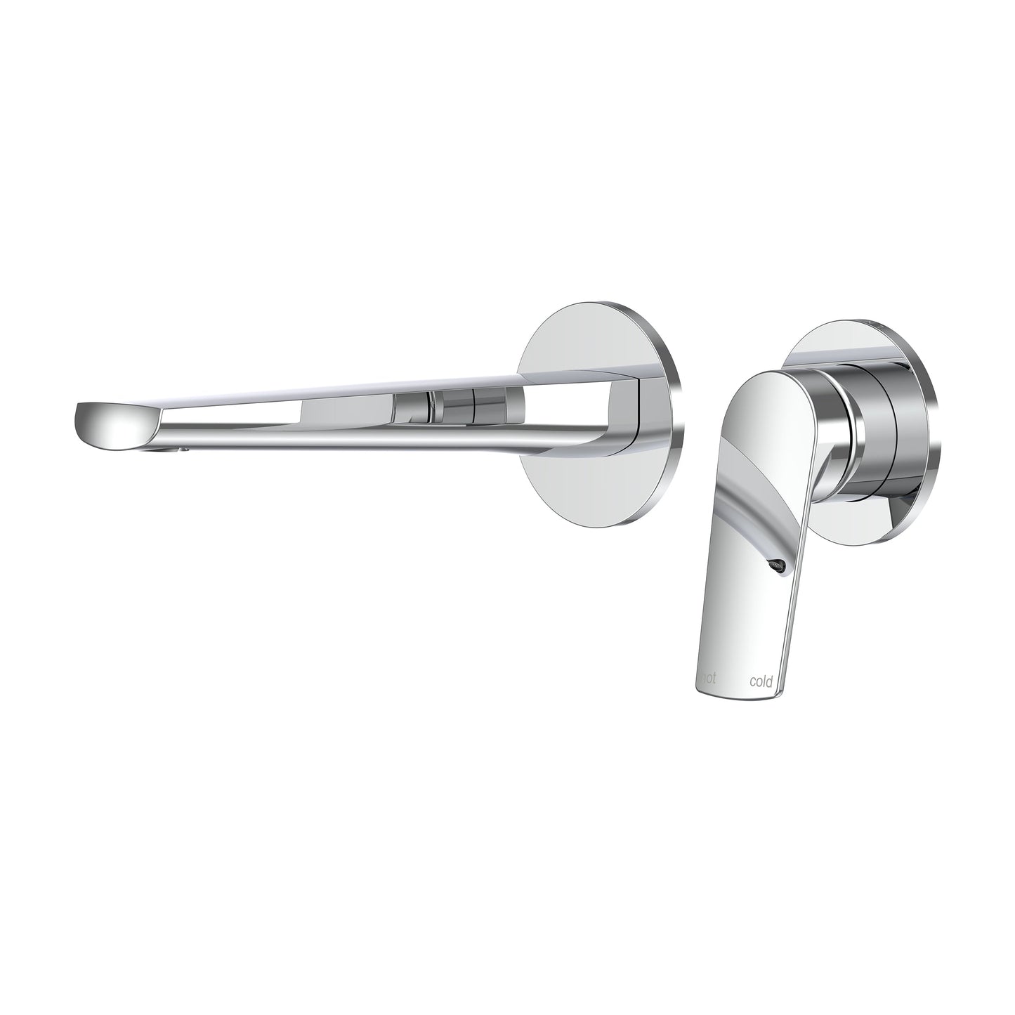 Sereia Wall Basin/Bath Mixer Set 200 Spout Lead Free - Chrome