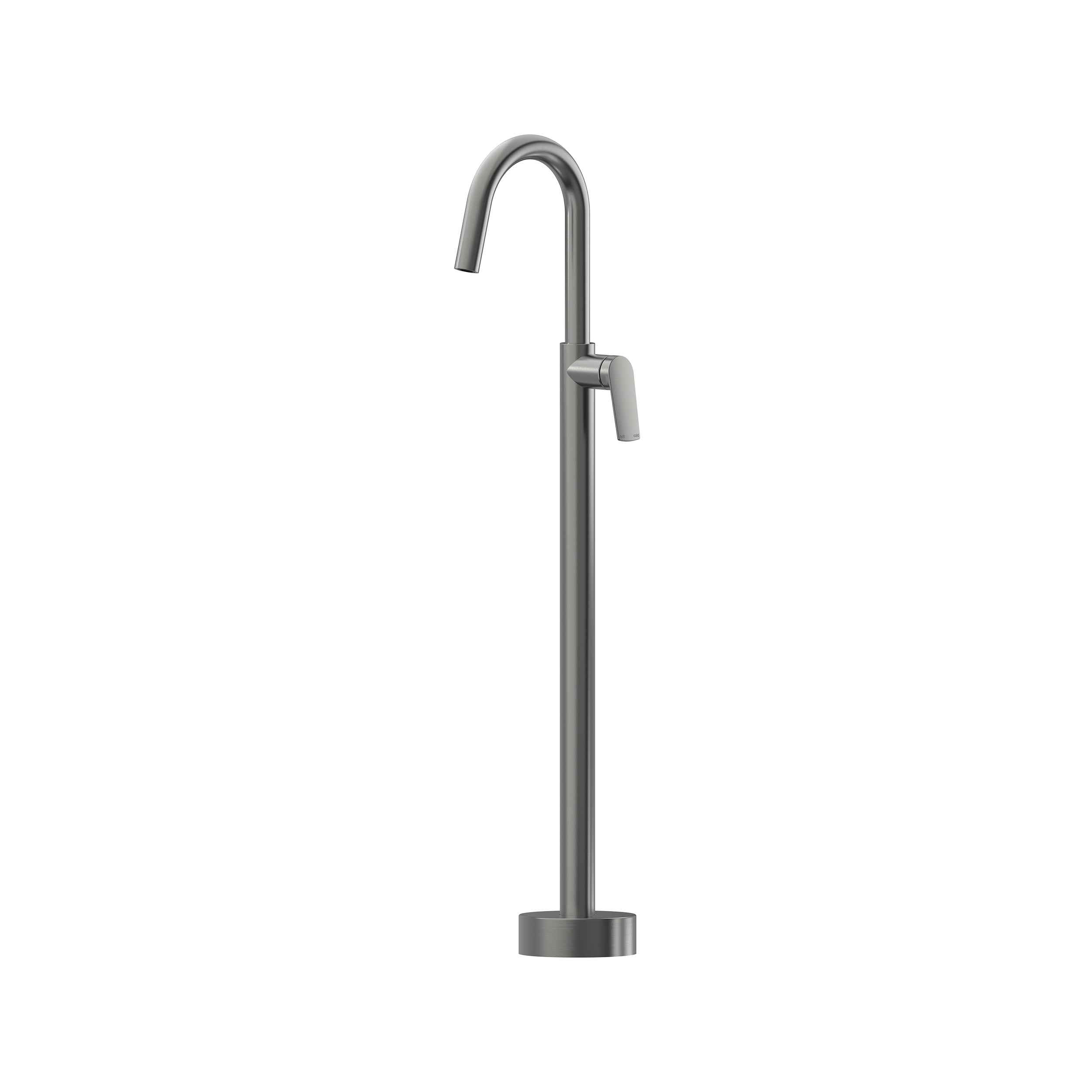 Sereia Floor Mounted Bath Mixer Lead Free - Gun Metal [PVD]