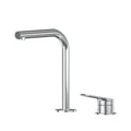Sereia Hob Basin Mixer Set 175 Right Angle Spout Lead Free - Chrome