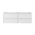 New Hamilton Federation Slim Wall Hung Cabinet Matte White