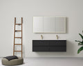 New Hamilton Federation Slim Wall Hung Cabinet Matte Black