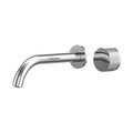 Leggero Wall Basin/Bath Progressive Mixer Set 220 Curved Spout Lead Free - Chrome
