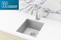 LAVELLO KITCHEN SINK - SINGLE BOWL 380 X 440 - PVD PVD BRUSHED NICKEL