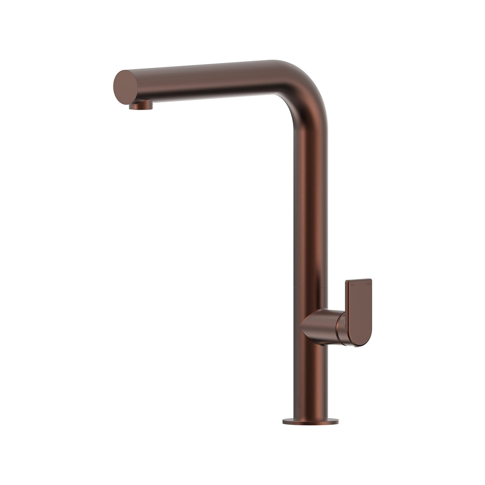 Lekki Sink Mixer 220 Right Angle Spout Lead Free - Chocolate Bronze