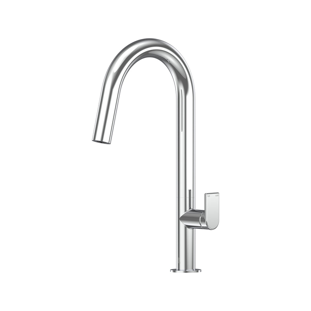 Lekki Sink Mixer 200 Curved Spout Lead Free - Chrome